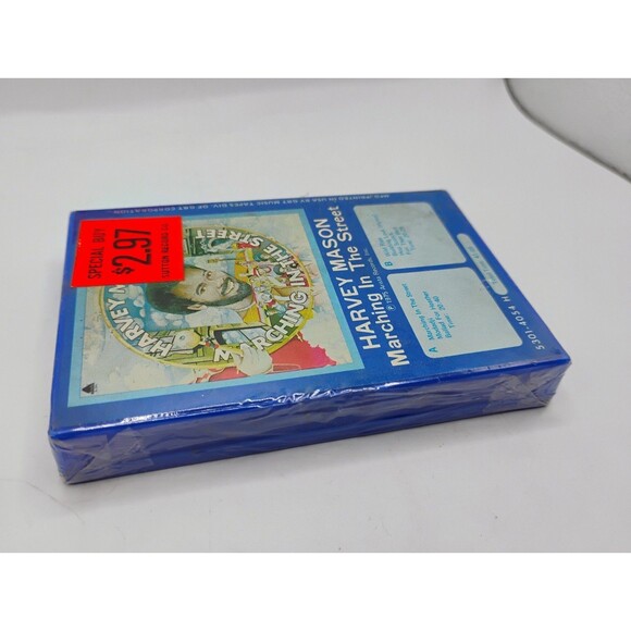 VERY RARE! SEALED HARVEY MASON MARCHING IN THE STREET CASSETTE TAPE, 5301-4054 H - Picture 2 of 7